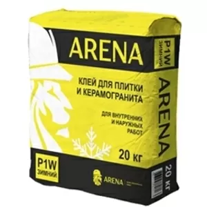ARENA P1W 20 кг — клей для плитки и керамогранита 