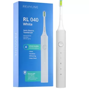 Белая зубная щетка Revyline RL 040 по выгодной цене