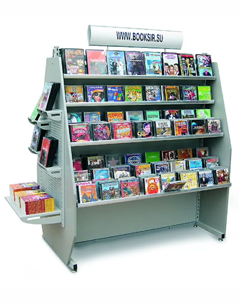 Торговое оборудование для продажи CD и DVD дисков 2