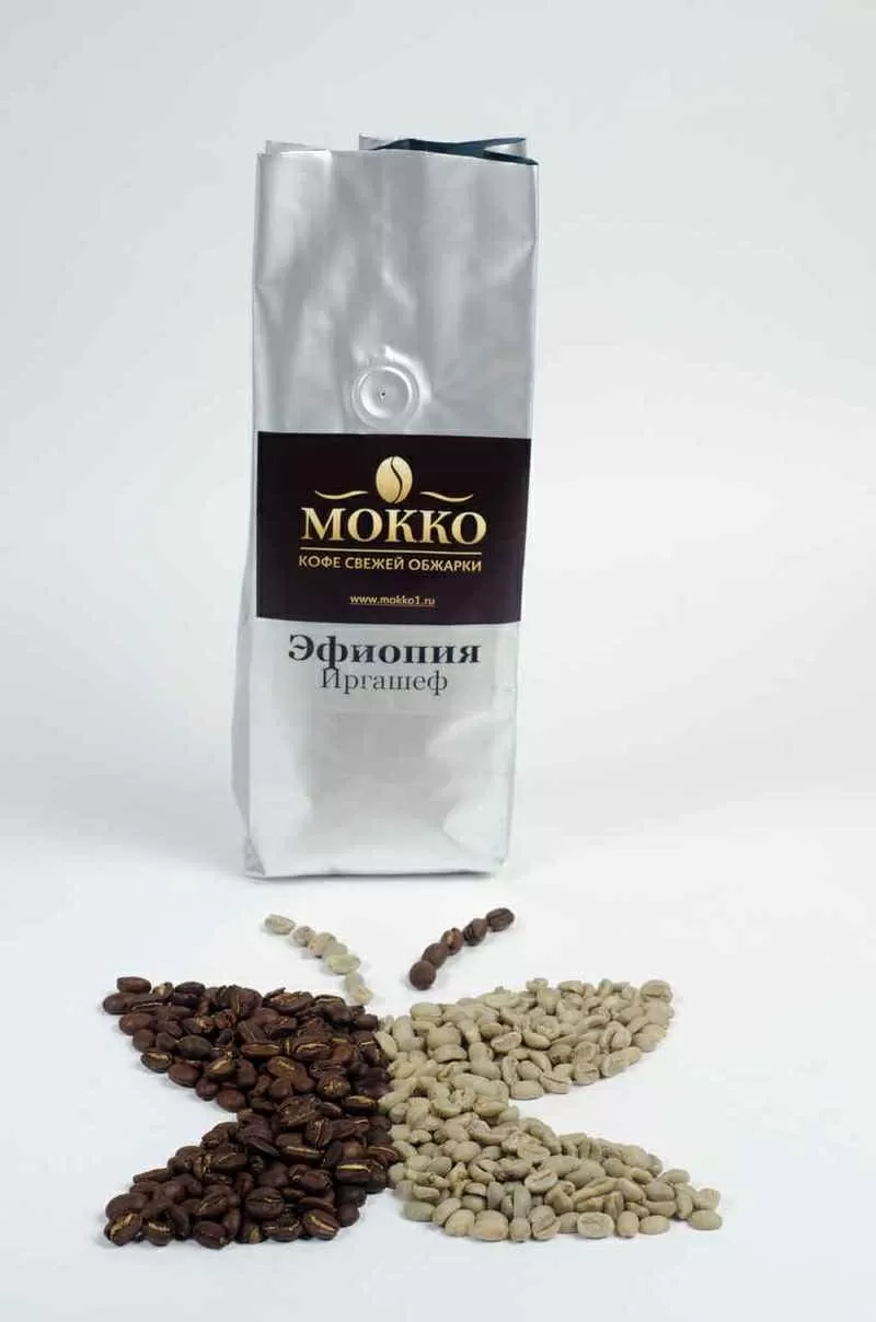 Кофе из Эфиопии свежей обжарки