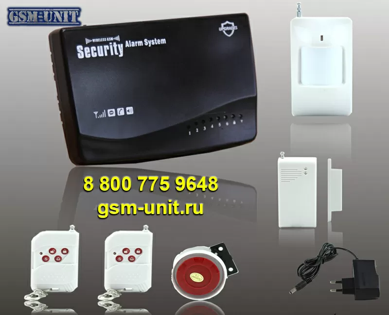 Охранная GSM-сигнализация для дома и дачи за 3699р!