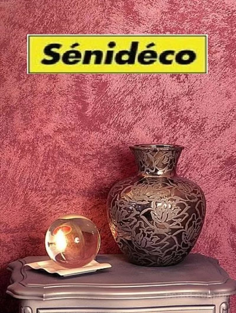 Декоративные штукатурки и краски французской марки Senideco